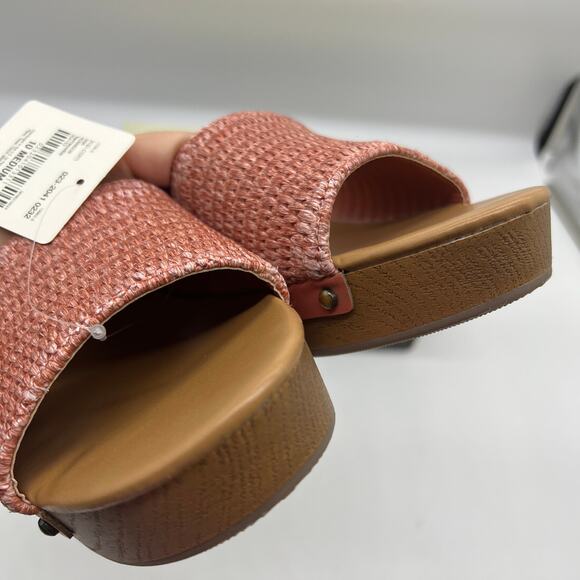 a.n.a Womens Robinson Heeled Sandals Terracotta Pink Size 10M - Picture 7 of 12
